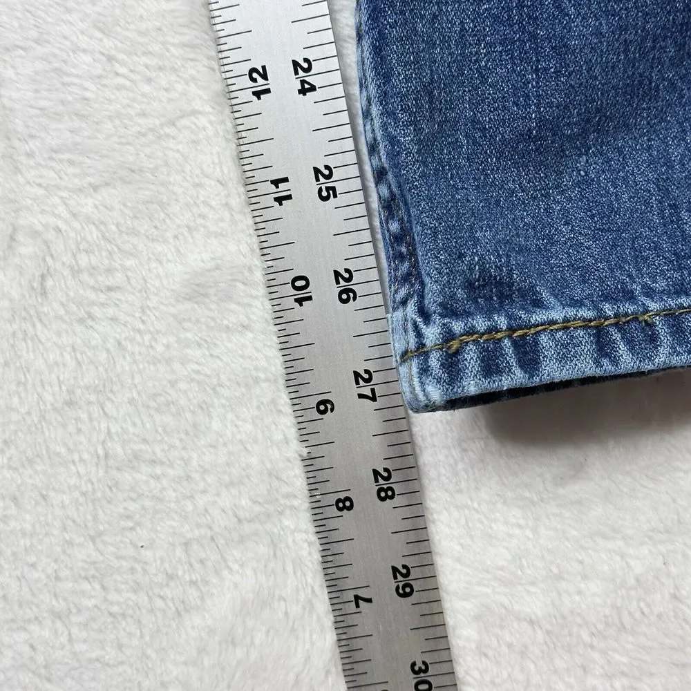 Levis 514 Jeans Mens 30x30 Blue‎ Denim Straight Measures 28x27 Casual Classic